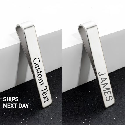Engraved tie bar groomsman best man