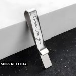 Engraved tie bar groomsman best man - Image 2