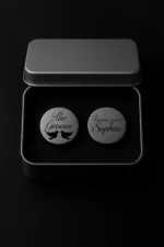 Custom Cufflinks for Groom - Image 3